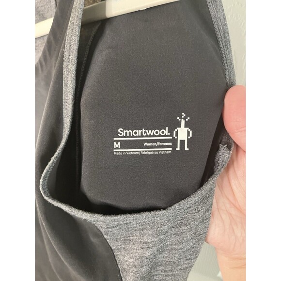 Smartwool Women Merino Sport Tank Dress Black Gray Medium Business Casual Spring - Picture 7 of 9